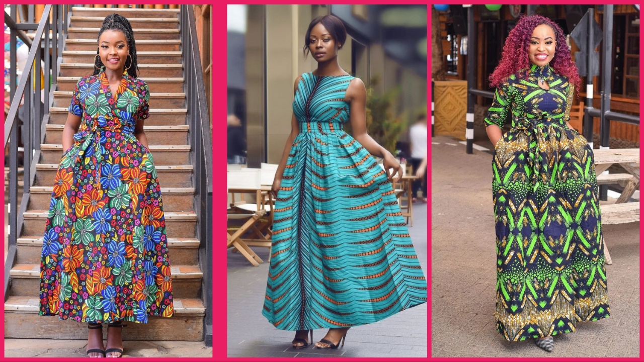 Latest Kitenge Dresses Designs 2023 For Girls 