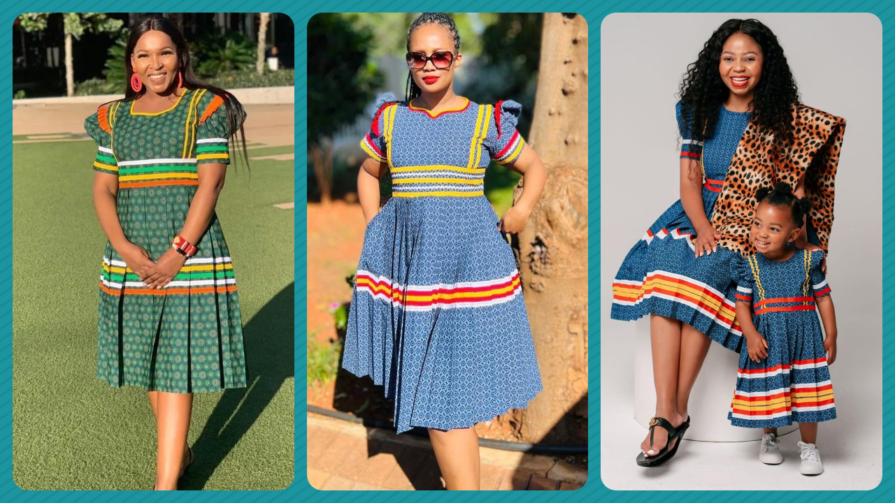 Stunning Sepedi Traditional Attire For Couples 2024