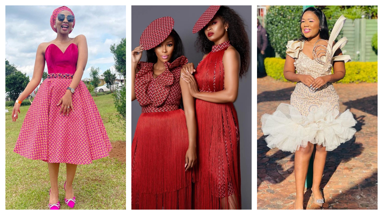 Latest Shweshwe Traditional Dresses Designs For 2024