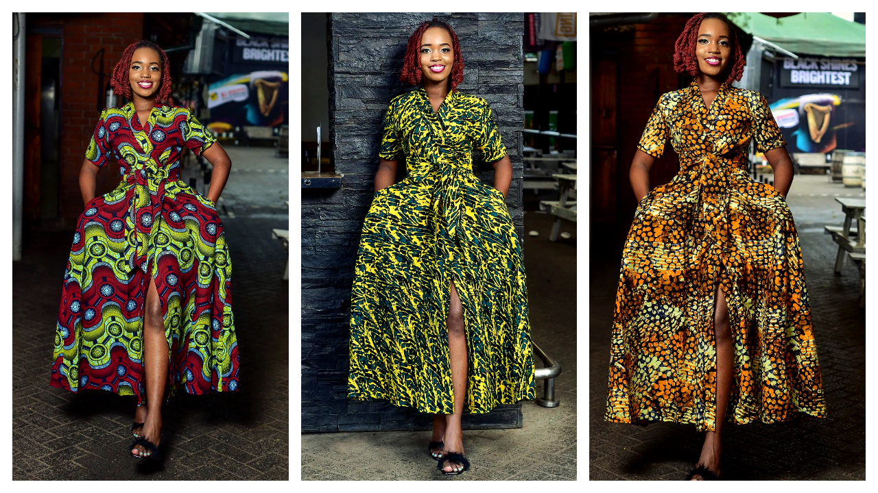 Modern Kitenge Dresses Designs For Ladies 2024