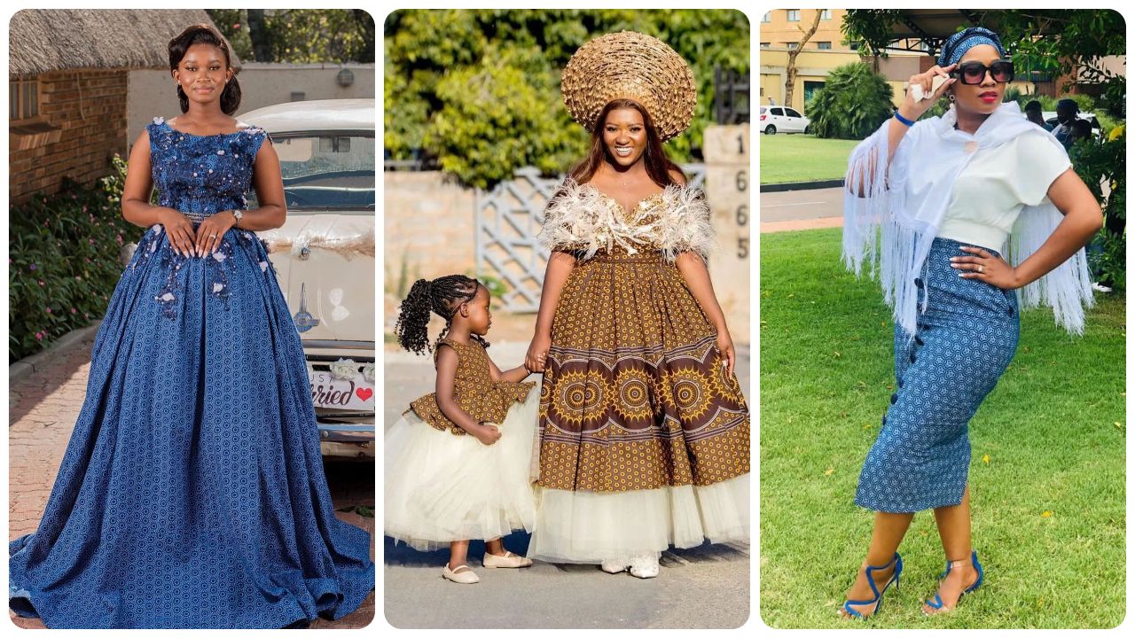 Most Popular Traditional Shweshwe Dresses For Makoti 2024