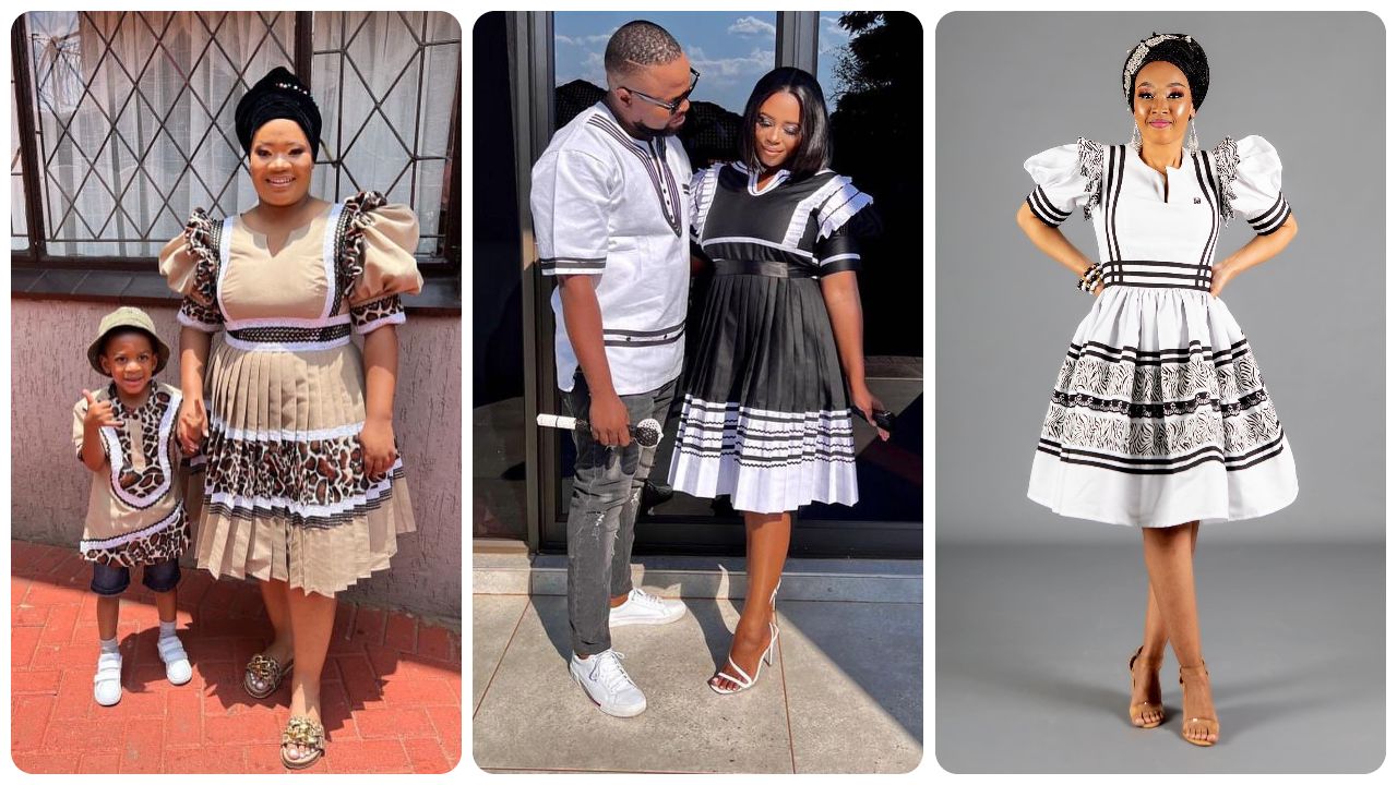 Sepedi Traditional Dresses For South African Bridesmaids
