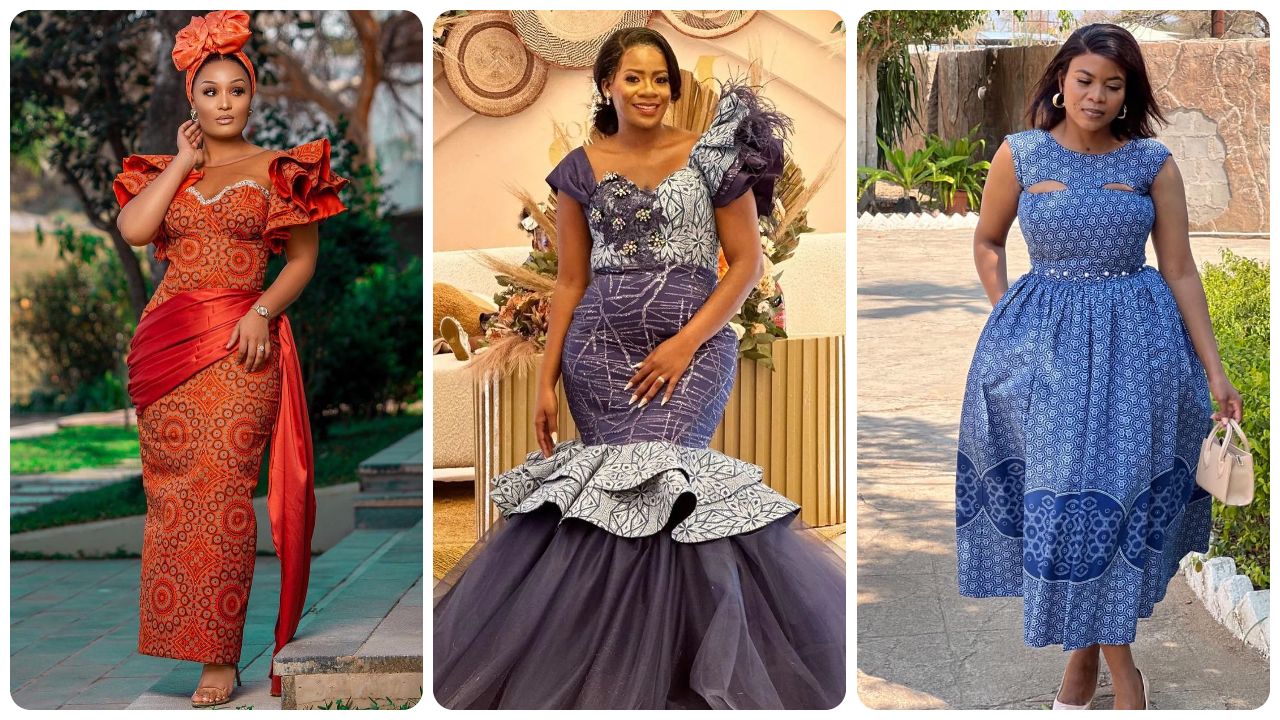Best South African Tswana Traditional Dresses 2024